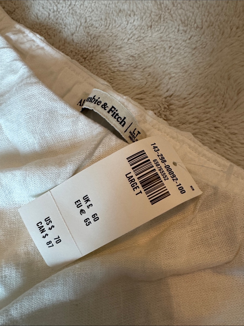Abercrombie & Fitch White Maxi Skirt - Picture 7 of 7